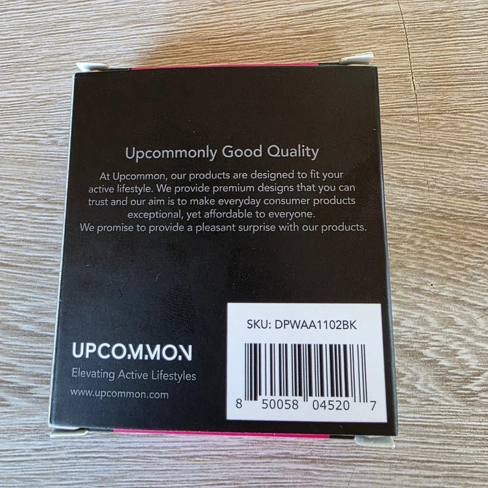 Upcommon Fit-X Case for Apple Watch 41mm‎ Series 7, 8, & 9 Black